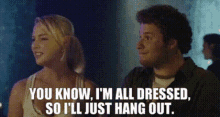 Knocked Up Alison Scott GIF - Knocked Up Alison Scott You Know Im All Dressed GIFs