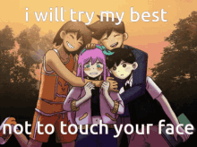 Ill Try My Best Not To Touch Your Face Omori GIF