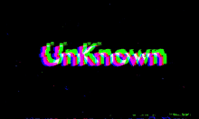 unknown glitch