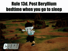 rule 13d post beryllium bedtime when you go to sleep cartoon