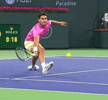 Carlos Alcaraz Drop Shot GIF - Carlos Alcaraz Drop Shot Tennis GIFs