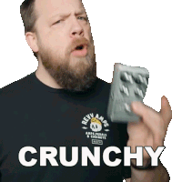 Crunchy Riffs Beards & Gear Sticker - Crunchy Riffs Beards & Gear Crispy Stickers