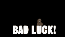 Bad Luck Unlucky GIF - Bad Luck Unlucky Sorry GIFs