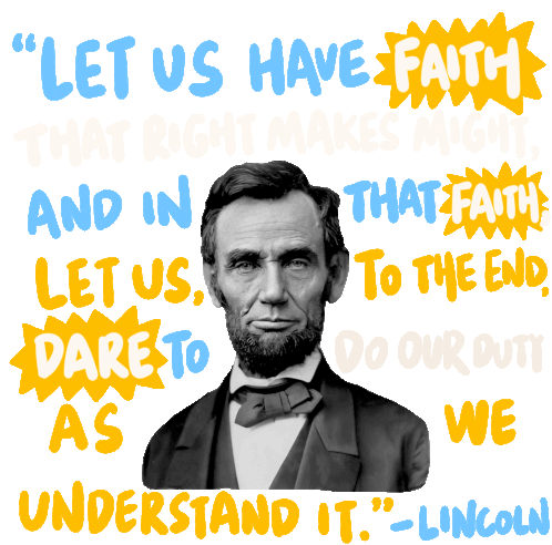 Abraham Lincoln President Lincoln Sticker - Abraham Lincoln President Lincoln Abe Lincoln Stickers