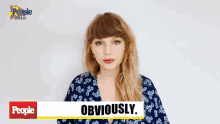 Obviously Taylor Swift GIF - Obviously Taylor Swift Taylor GIFs