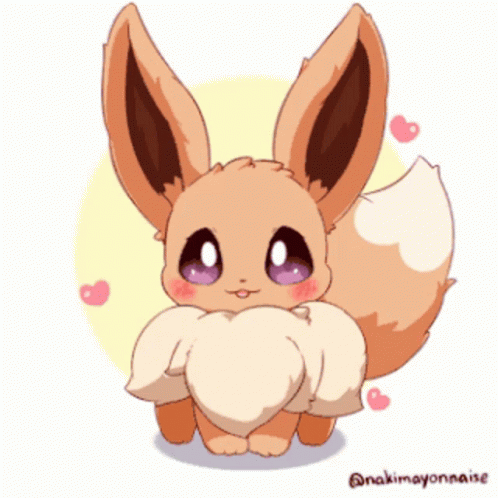 Eevee Cute GIF - Eevee Cute Pokemon - Discover & Share GIFs