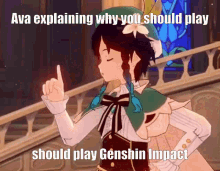 Ava Genshin Impact GIF - Ava Genshin Impact Genshin GIFs