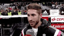 Sergio Ramos Real Madrid GIF - Sergio Ramos Real Madrid Interview GIFs