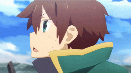 Kazuma Suprised GIF - Kazuma Suprised Anime - Discover & Share GIFs