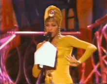 Whitney Houston Nippy GIF - Whitney Houston Nippy Hands On Hip GIFs
