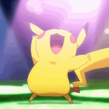 dance pikachu pokemon happy
