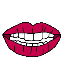 Lips Mouth Sticker - Lips Mouth Yes Stickers