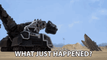 What Just Happened Dstructs GIF - What Just Happened Dstructs Dinotrux GIFs