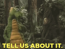 Dudley The Dragon Tell Us About It GIF - Dudley The Dragon Tell Us About It Tell Us GIFs