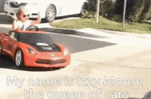 Car Izzy Moore GIF - Car Izzy Moore Queen Of Cars GIFs