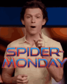 Spider Monday Tom Holland GIF
