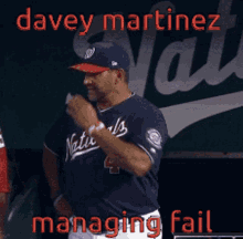 Davey Martinez GIF - Davey Martinez Davey Martinez GIFs