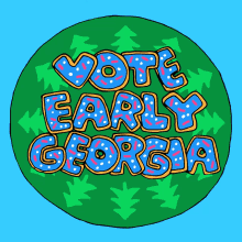 Vote Early Voting Early GIF - Vote Early Voting Early Vote Early Georgia GIFs