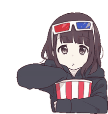 popcorn drama anime animegirl