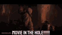 the thing movie in the hole