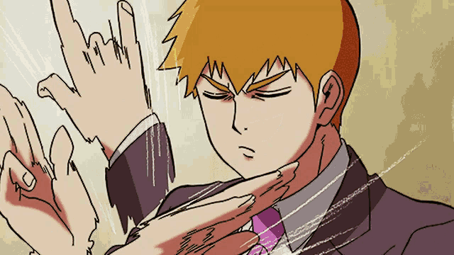 Does anyone else think that Reigen is a mind-numbingly hilarious and  awesome character? : r/Mobpsycho100