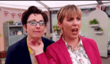Mel And Sue Tickle GIF - Mel And Sue Tickle Gbbo GIFs