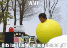 lemon demon funny gif lemon lemon costume