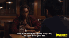 This Is Me Covering Up My Bodycam So I Can Beat Your Ass GIF - This Is Me Covering Up My Bodycam So I Can Beat Your Ass Issa Rae GIFs