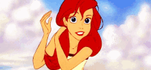 22. Every Way You Ever Wore Your Hair Was Wrong And Embarrassing. GIF - The Little Mermaid Ariel When Your Crush Walks By GIFs
