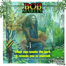 Bob Marley 420 GIF