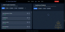 a screenshot of a smart code hub app