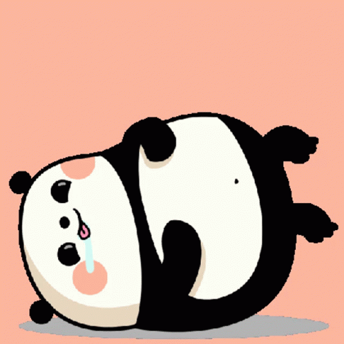 smiling panda gif