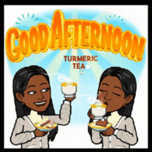 Good Afternoon Turmeric Tea GIF - Good Afternoon Turmeric Tea GIFs