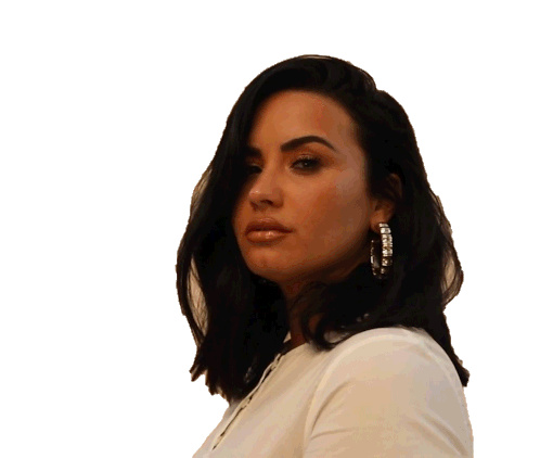 Stare Demi Lovato Sticker - Stare Demi Lovato Bustle Stickers