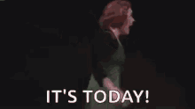 Imelda Staunton Mame GIF - Imelda Staunton Mame Its Today GIFs
