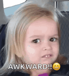 Awkward Blonde GIF - Awkward Blonde Child GIFs