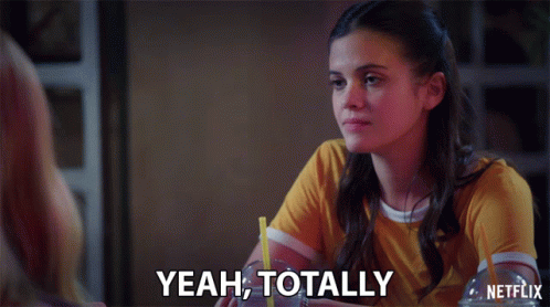 Yeah Totally GIF - Yeah Totally Ariel Mortman - Discover & Share GIFs