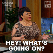 Hey Whats Going On Cora GIF - Hey Whats Going On Cora Assisted Living GIFs