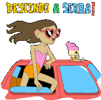 Descendo A Serra Sticker - Descendo A Serra Stickers