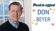 Don Beyer Virginia GIF - Don Beyer Virginia Proud To Support GIFs