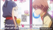 Arent Powerful Enough Solve All The Problems GIF - Arent Powerful Enough Solve All The Problems I Believe In Panties GIFs