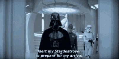 Darth Vader Arrival GIF - Darth Vader Arrival Im Here - Discover & Share  GIFs