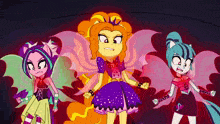 The Dazzlings Welcome To The Show GIF - The Dazzlings Welcome To The Show My Little Pony Equestria Girls GIFs