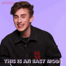This Is An Easy Mode Johnny Orlando GIF - This Is An Easy Mode Johnny Orlando Seventeen GIFs