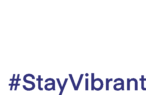 Stay Vibrant Dorsett Sticker - Stay Vibrant Dorsett Text Stickers