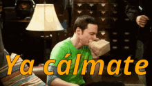 Cálmate Respira Sheldon GIF - Hyperventilating Calmate Respira GIFs