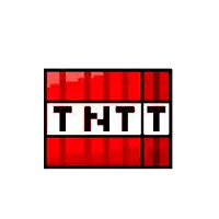 a tnt logo that looks like a block of dynamite