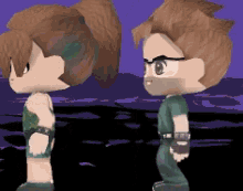 a man and a woman are standing next to each other