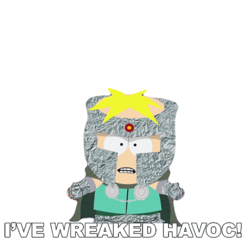 Ive Wreaked Havoc Butters Stotch Sticker - Ive Wreaked Havoc Butters Stotch South Park Stickers