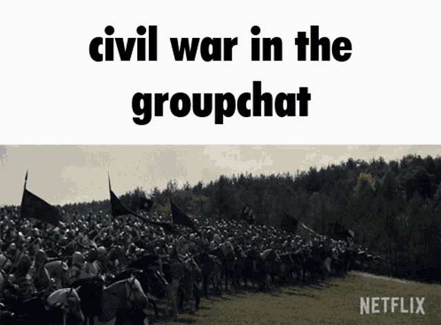 War Civil War GIF - War Civil War Civil War In The Groupchat - Discover &  Share GIFs